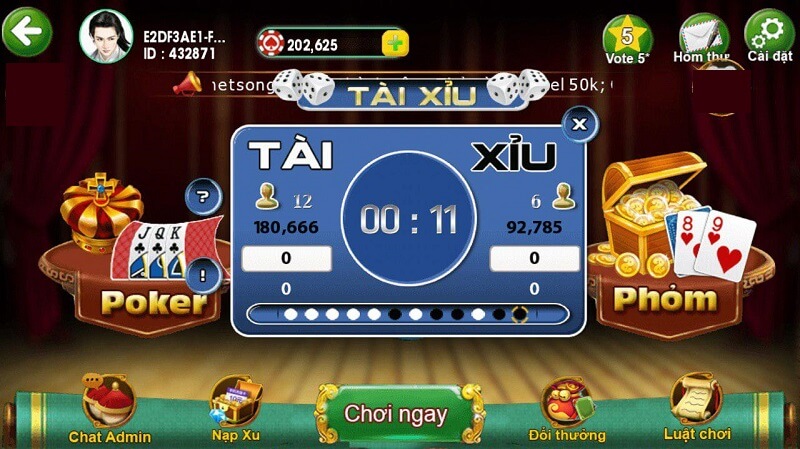 app tài xỉu